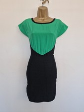 Guess Womens Dress Size 4 Green Black Party Occasion