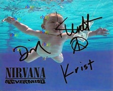 NIRVANA Nevermind Kurt Cobain Alternative Autographed signed 8x10 Photo Reprint