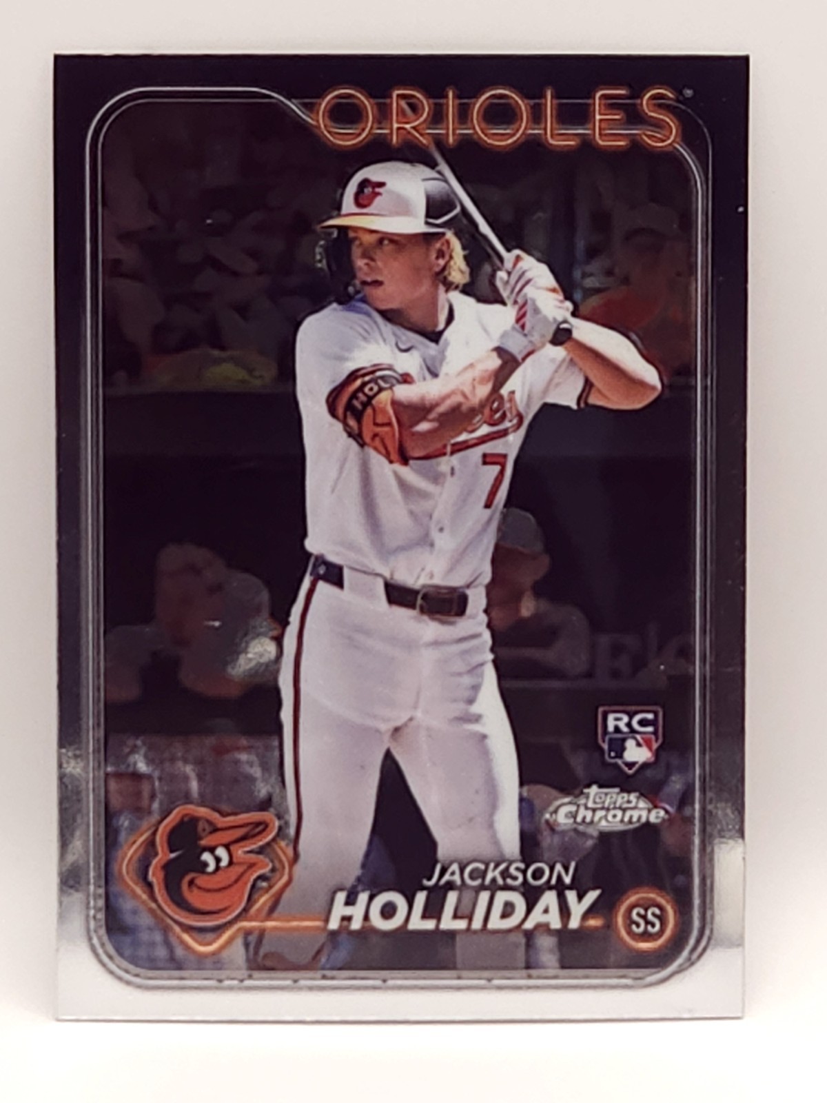 2024 Topps Chrome - Jackson Holliday #88 (RC) Baltimore Orioles ROOKIE CARD 