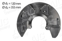 Aic Ankerblech Spritzblech Bremsscheibe Vorne Rechts FüR Vw Transporter Vi