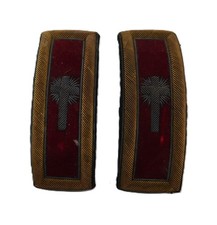 Vintage Knights Templar Shoulder Boards Official Freemasonry Uniform Event Dress
