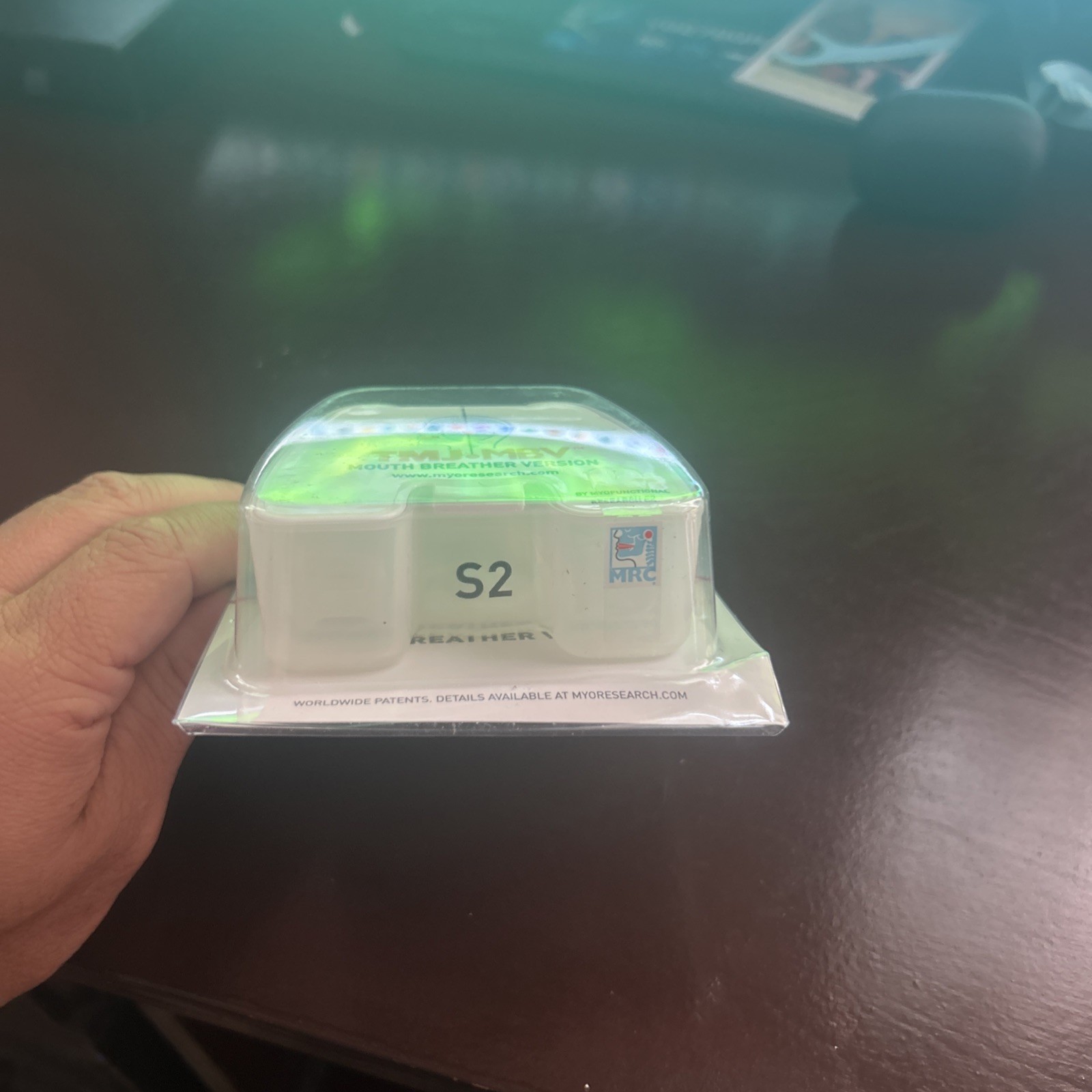 TMJ-MBV S2 11mm training appliance by Myofunctional Research Co. Genuine