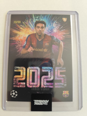 Topps Total Football 24/25 Xavi New Year 2025 /99 FC Barcelona Legend 39/99