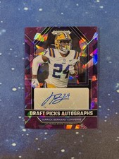 Jarrick Bernard-Converse 2023 Prizm Draft Picks Purple Ice Rookie Auto /99 RC