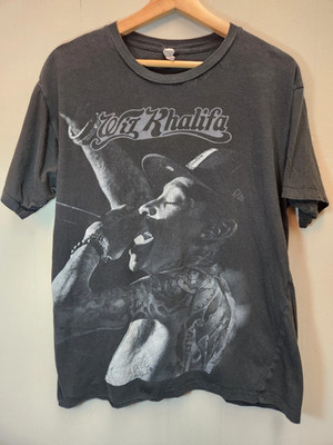 Wiz Khalifa ''Under The Influence Of Music Tour'' Promo T-Shirt Men s Size Large