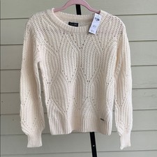 NEW Abercrombie and fitch knit wool alpaca bl...