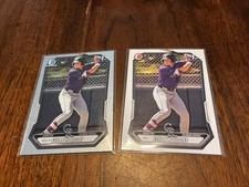 Bowman 2026 Baseball Ethan Holliday Lot Of 2! Chrome & Base! Top Prospect! CR