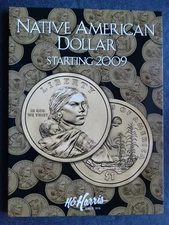 He Harris Native American Small Dollar No. 3, 2009-2024 Folder Album Book