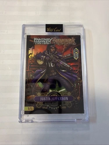 2026 Wild Card Steam Punk - Justin Jefferson True 1/1 - Case Hit🔥🔥🔥