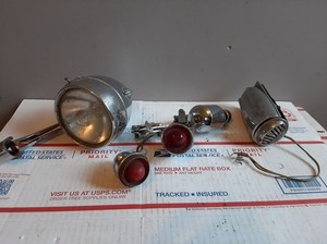 Vintage Miller Bicycle Headlight etc. Generator Made in GT Britian 53-8p