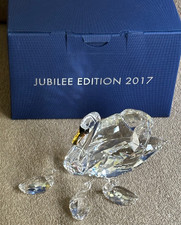 Swarovski SCS Jubilee Edition Swan Mother & Cygnets with COA New Boxed