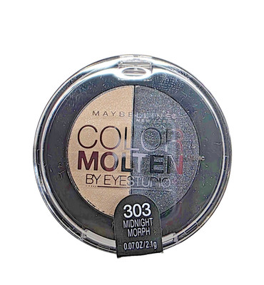 NEW Maybelline Eye Studio Color Molten Eye Shadow Duo- 303 Midnight Morph