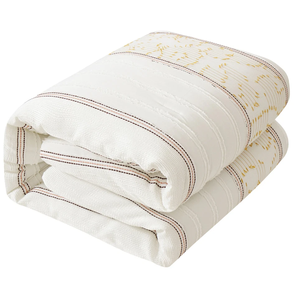 Nanshing Francesca Juego de Edredón a Rayas Chic 7 Piezas Foto 4 de 4