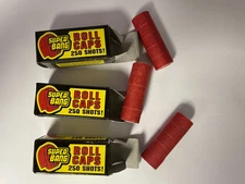 3 EMPTY boxes Vintage CAPS for toy pistols etc Roll Paper