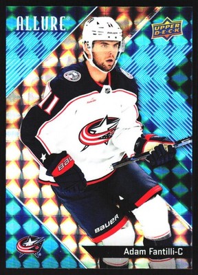 2024-25 Upper Deck Allure #84 Adam Fantilli Blue Line #/35