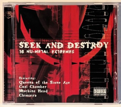 Seek And Destroy: 16 Nu-Metal Extremes by Various Artists (CD, 2002) Compilation