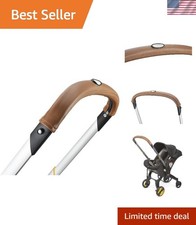 Leather Look, Handle Cover Compatible with The Doona Stroller and Car Seat