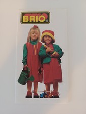 BRIO Wooden Train Paper Pamphlet Fold Out Catalog