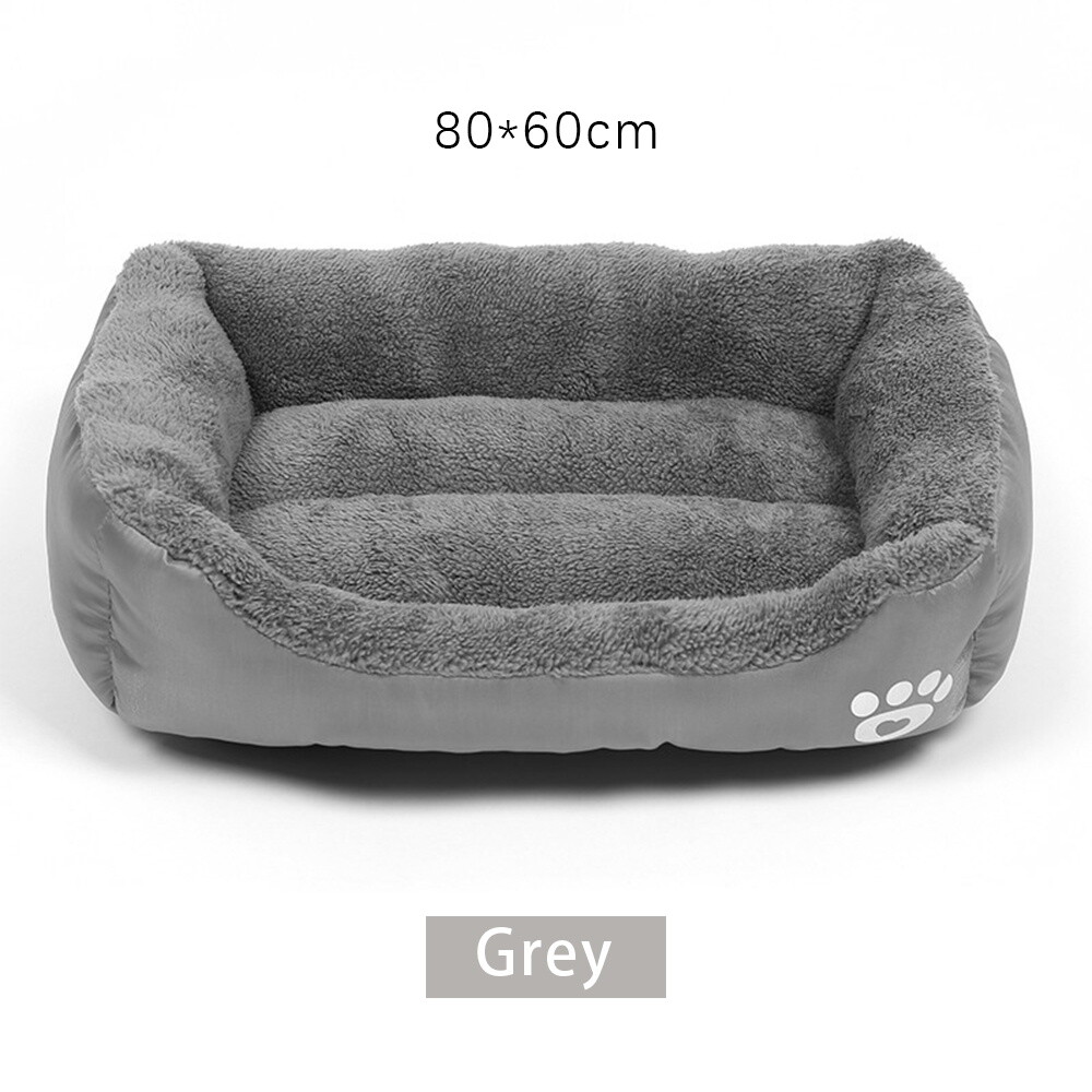 Large Dog Beds Pet Cushion House Soft Warm Kennel Blanket Nest Washable