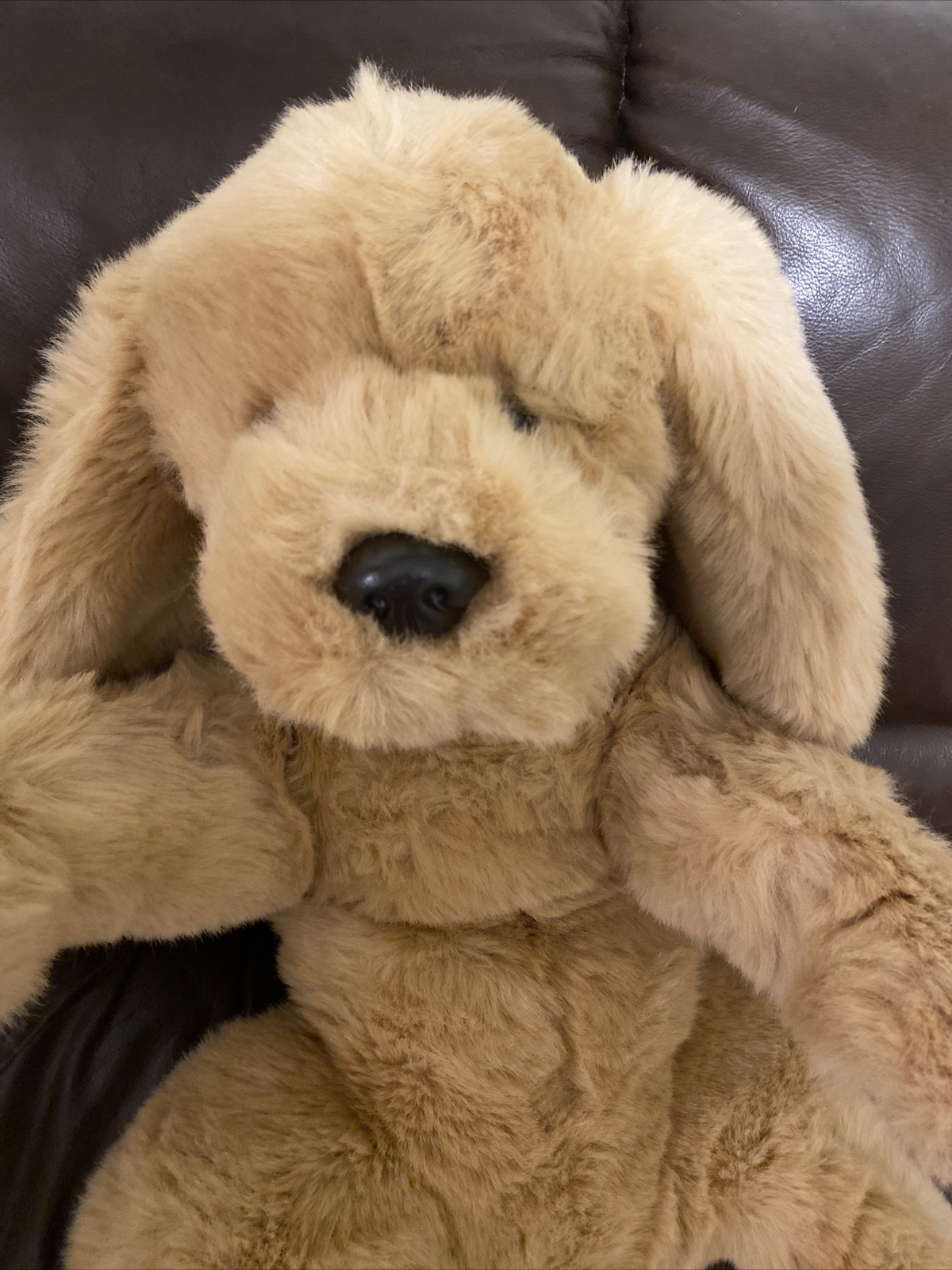 VTG GUND X Large Golden Retriever Dog “Muttsy” Plush Stuffed Animal 32