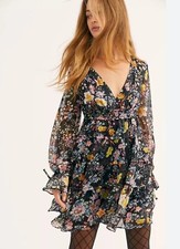 Free People Women Closer To The Heart Mini Dress Size XS $128