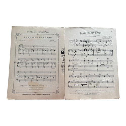 Honeymoon Lane Sheet Music Eddie Dowling Billy Moll James Hanley - Picture 2 of 4