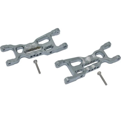 NEW GPM Racing Aluminum Front Lower Arms Grey : Losi 1/18 Mini-T 2.0