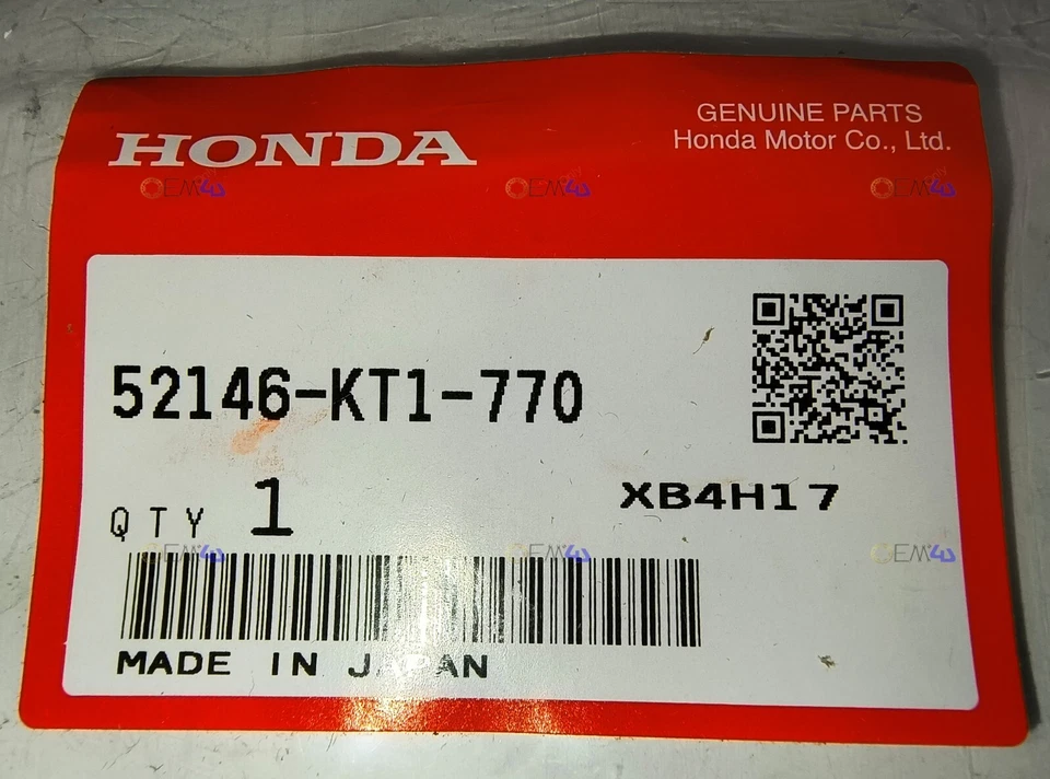 Guía de cadena genuina OEM HONDA XR250R XR400R XR600R XR650R 52146-KT1-770 Foto 2 de 2