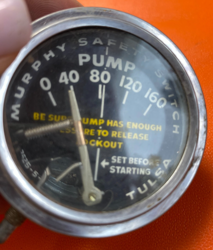 NOS JOHN DEERE MURPHY SAFETY SWITCH PUMP GAUGE - Picture 12 of 12