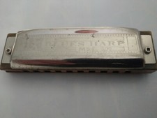 VINTAGE M. HOHNER BLUES HARP, KEY OF C, HARMONICA