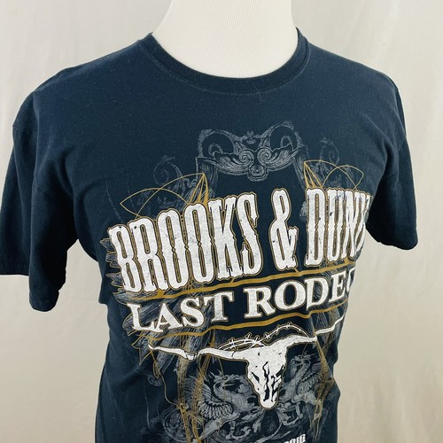 T-Shirt Brooks and Dunn letzte Rodeokonzerte 2010 große Country-Musik Unisex - Bild 2 von 7