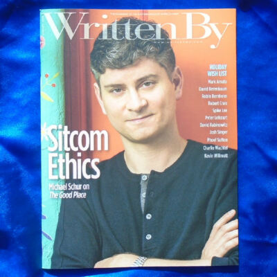 WRITTEN BY Magazine Jan. 2019 Sitcoms, Good Place, Hallmark, Klansman - NEW