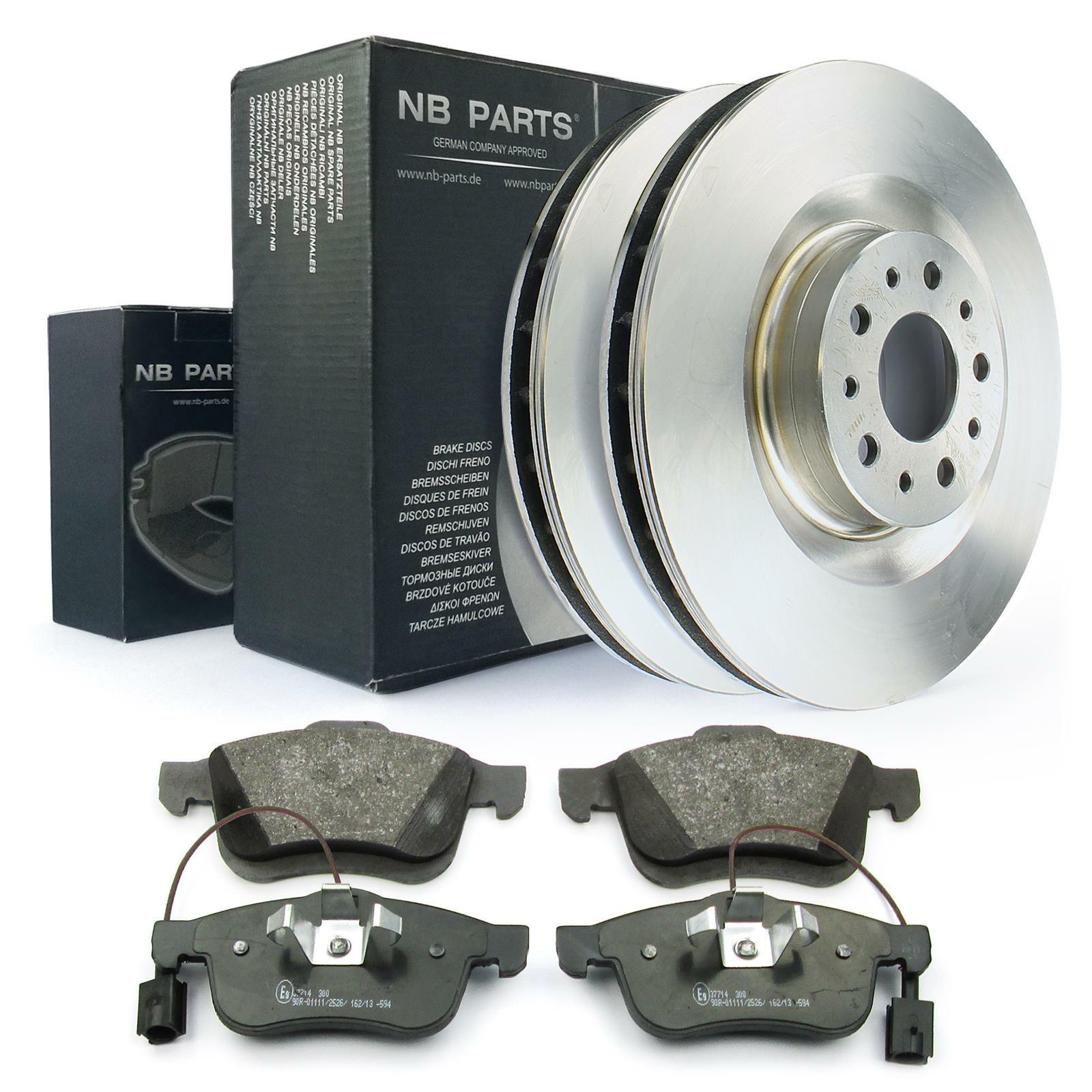 Brake Discs + Brake Pads Front 305mm Vented for Fiat Doblo 263 Opel Combo