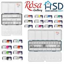 ROSA Gallery Artist Quality Watercolour Full Pans Make Ur Own Personalised Set