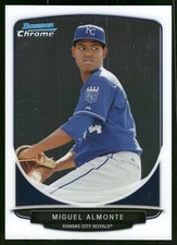 2013 Bowman Chrome #BCP131 Miguel Almonte Kansas City Royals Baseball Card
