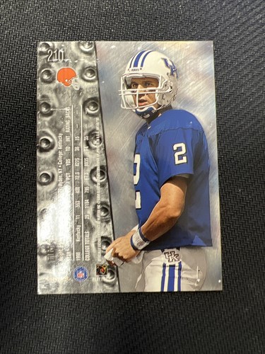 1999 Metal Universe Football Card #210 Tim Couch Rookie - Bild 6 von 10