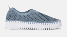 Ilse Jacobsen Tulip 3373 Platform Blue Cloud Slip-on Women's EU sizes 36-41 NEW 