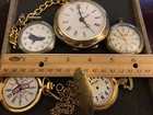 <!--F#f_0-->VTG Pocket Watch Lot For Repair~Non-Working~OUTLAND~LANDEX Alarm~Phillip Crowe<!--F/-->
