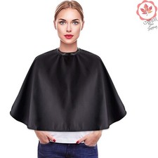 Lightweight  Adjustable Black Multi-Purpose Makeup Cape for Makeup Artists