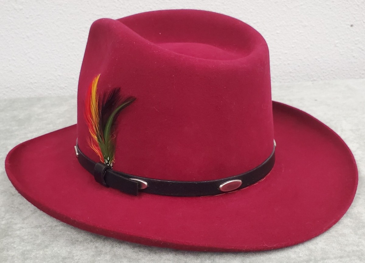 Stetson Cowboy Hat Vintage 5X Beaver 57 7 1/8 1985 James Dean | eBay