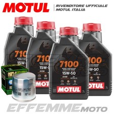 Tagliando BMW R 850 R 1999 2000 2001 2002 R850 (MOTUL 7100 15W50 + Filtro olio)