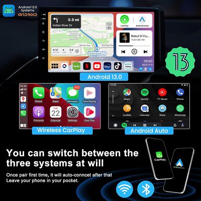 8+128GB MAX 5.0 Android 13 CarPlay Ai Box, QCM 6225 8-Core,The