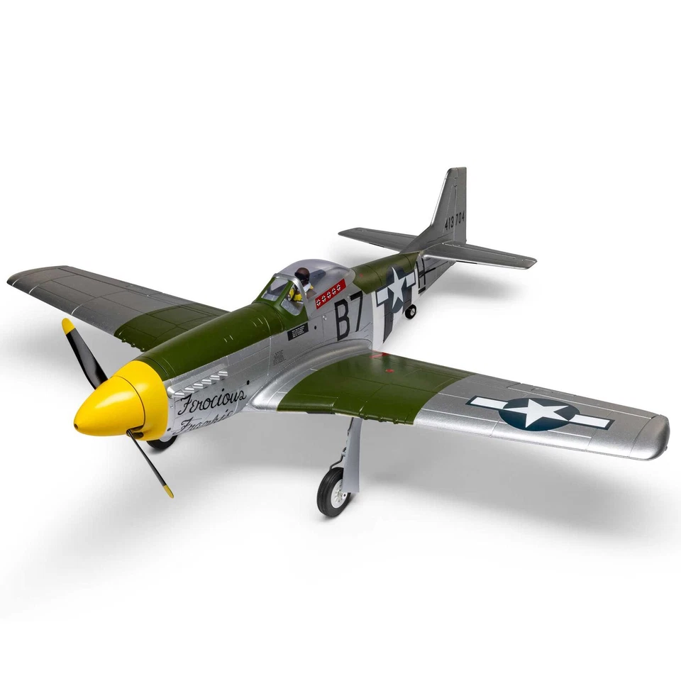 E-flite EFL02650 P-51D Mustang 1.0m BNF Basic Airplane w/ AS3X+ & SAFE Select - Image 2 of 4