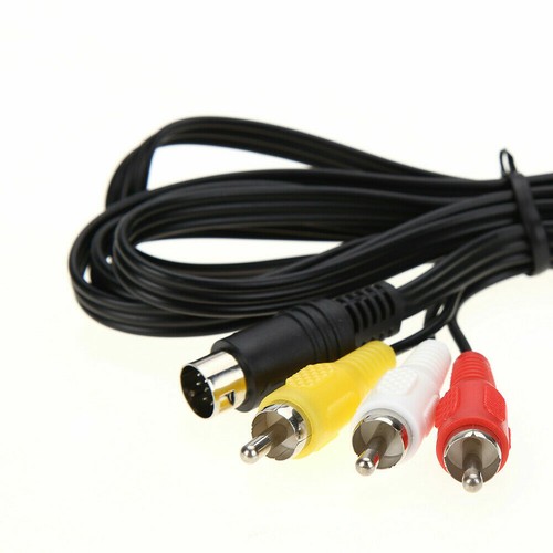 6 ft RCA Composite AV Cable for SEGA Genesis 2 & 3 LA CA 90025 - Picture 2 of 9