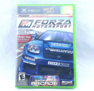 Forza Motorsport (Microsoft Xbox, 2005) Complete Game Disc Case ...
