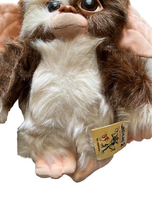 Vintage Gremlins 2 The New Batch Gizmo Plush 10” 1990 New With