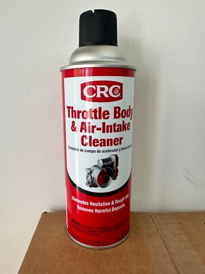 CRC 05078 Throttle Body & Air-Intake Cleaner 12 Wt Oz., free shipping