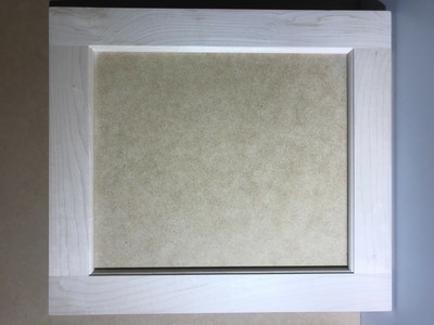 Unfinished Wood Frame Cabinet Door W Mdf Panel Insert Ebay