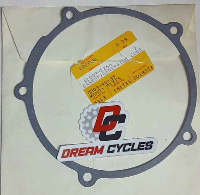 Kawasaki 1982-1988 KDX200 KX125 Generator Cover Gasket 11009-1266