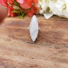 Rainbow Moonstone Ring,925 Sterling Silver,Handmade Ring,Gift,All Sizes 3 to 14
